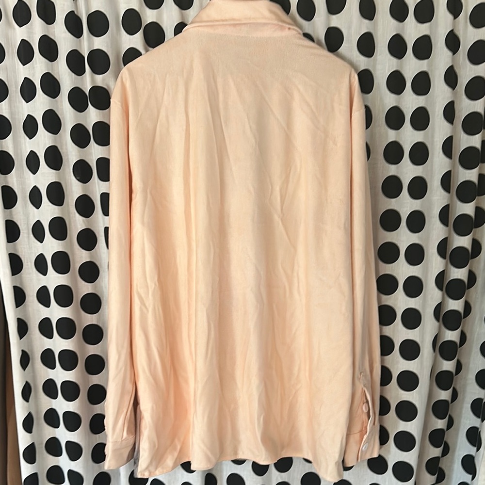 Peach Rodeo Graphic Button-Up Shirt - Picture 2 of 2